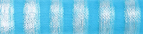 Wreath Deco Mesh Metallic Foil Stripe Wholesale #60121