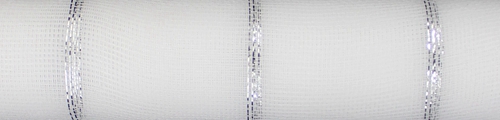 Deco Mesh With Silver Foil Of 6 Groups #60289