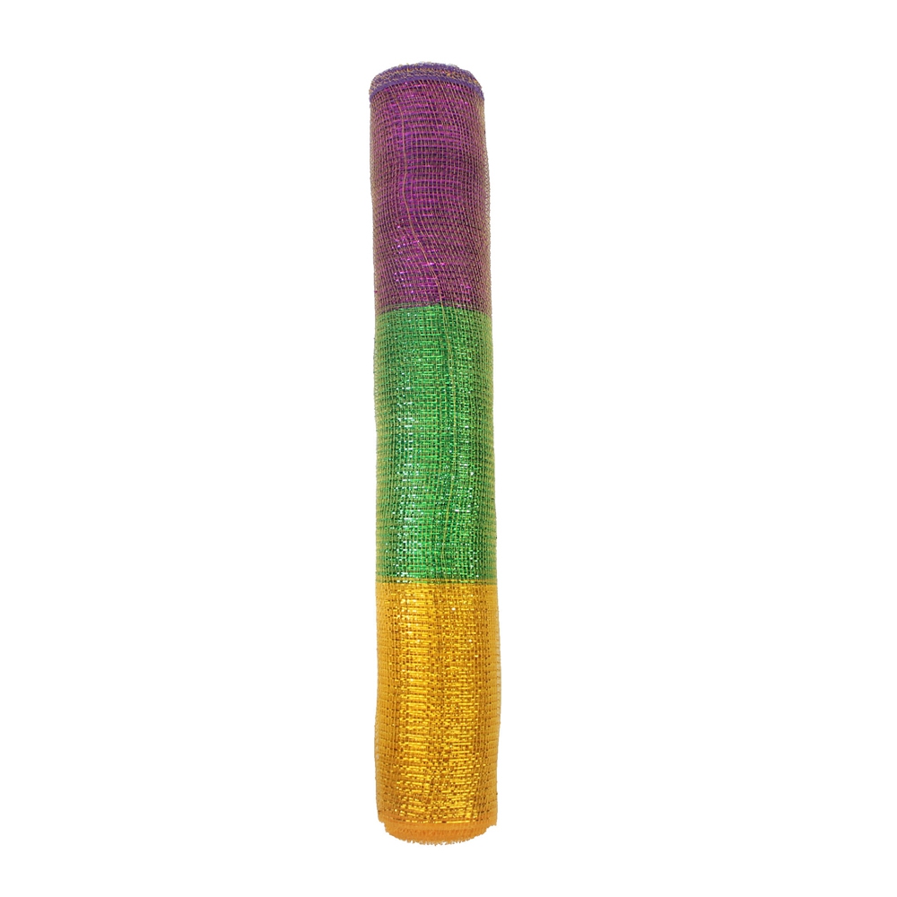Deco Mesh Wraps 21 Inch Triple Colors #60154